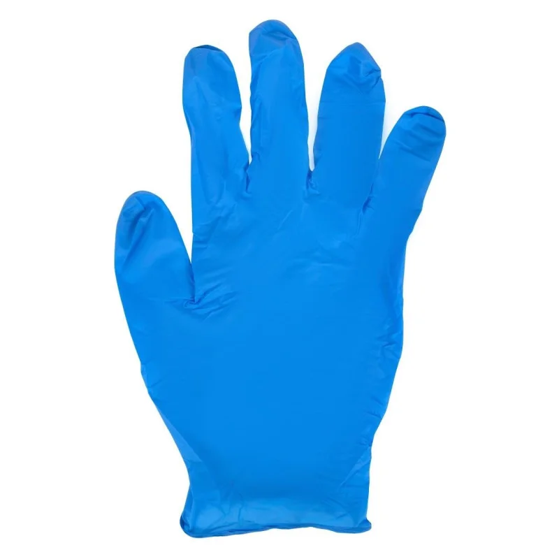 Dernier Modèle Gants en Nitrile Non Poudrés Bleus XL - Lot de 100
