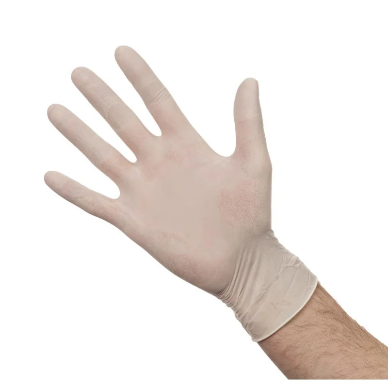 Gants Poudrés en Latex Poudrés - Taille XL - Lot de 100 Commande En Gros