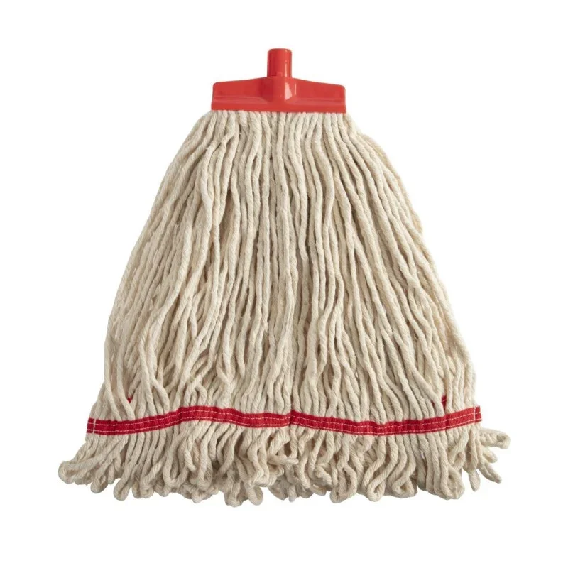 Tête De Balai Serpillère avec Bande De Maintien Rouge Must-Have