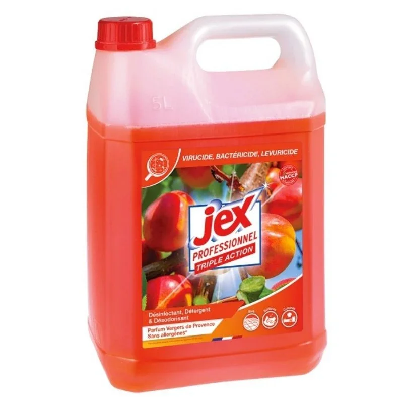 Nettoyant Désinfectant Triple Action - Parfum Vergers de Provence - 5 L Satisfait Ou Remboursé