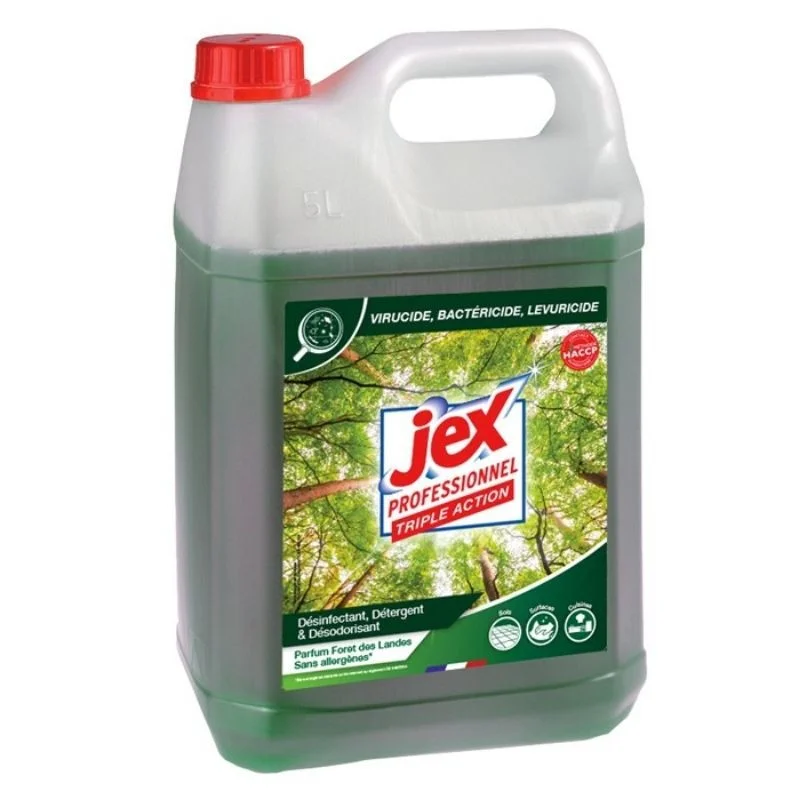 Nettoyant Désinfectant Triple Action - Parfum Forêt des Landes - 5 L Quantité Limitée