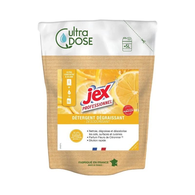 Prix Promo Détergent Désinfectant Ultra Dose 5 L - Fleurs de Citronnier