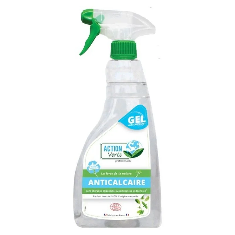 Spray Gel Nettoyant Anti-Calcaire - 750 ml Paiement Sécurisé