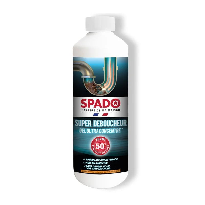 Retour Gratuit Gel Super Déboucheur Utra-Concentré - 500 g