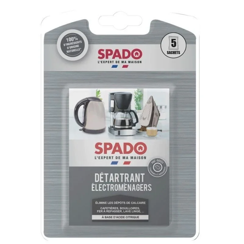 Détartrant Electroménager en Sachet - Lot de 5 Meilleure Vente