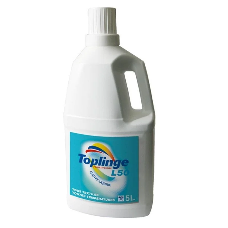 Lessive Liquide Concentrée L50 - Parfum Jardin Fleuri - 5 L Retour Gratuit