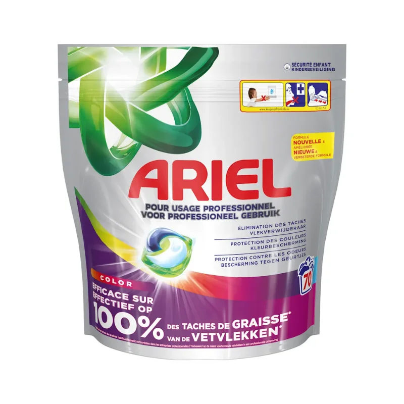 Populaire Capsules de Lessive Allin1 Pods Lavage Couleur - 70 Doses