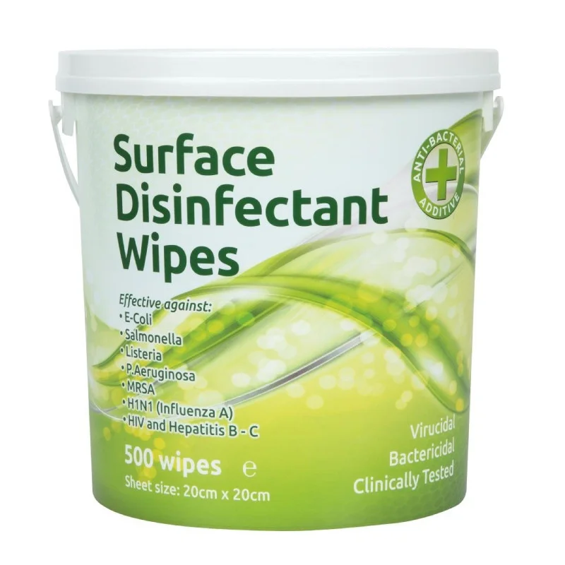 Must-Have Boîte de Lingettes Désinfectantes de Surface - Lot de 500
