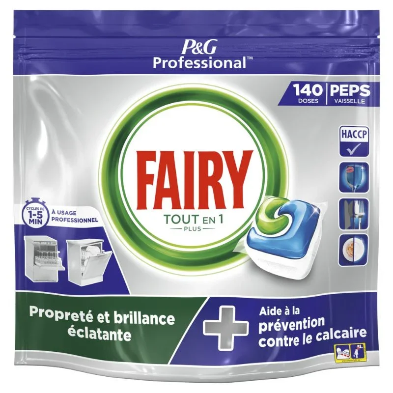 Prix Bas Capsules pour Lave-Vaisselle Tout en Un - 140 Lavages
