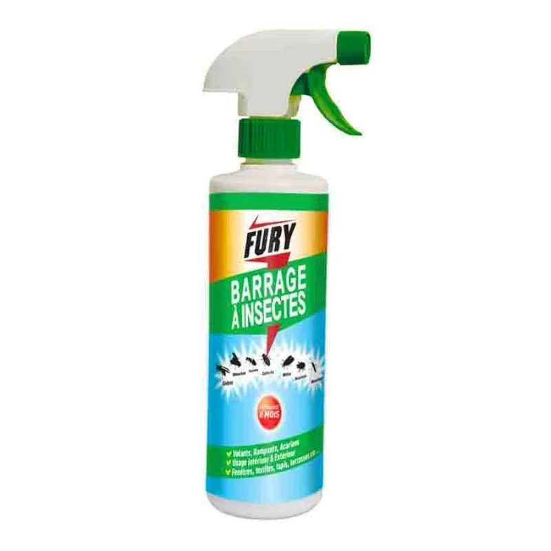 Must-Have Spray Barrage à Insectes Volants et Rampants - 500 ml