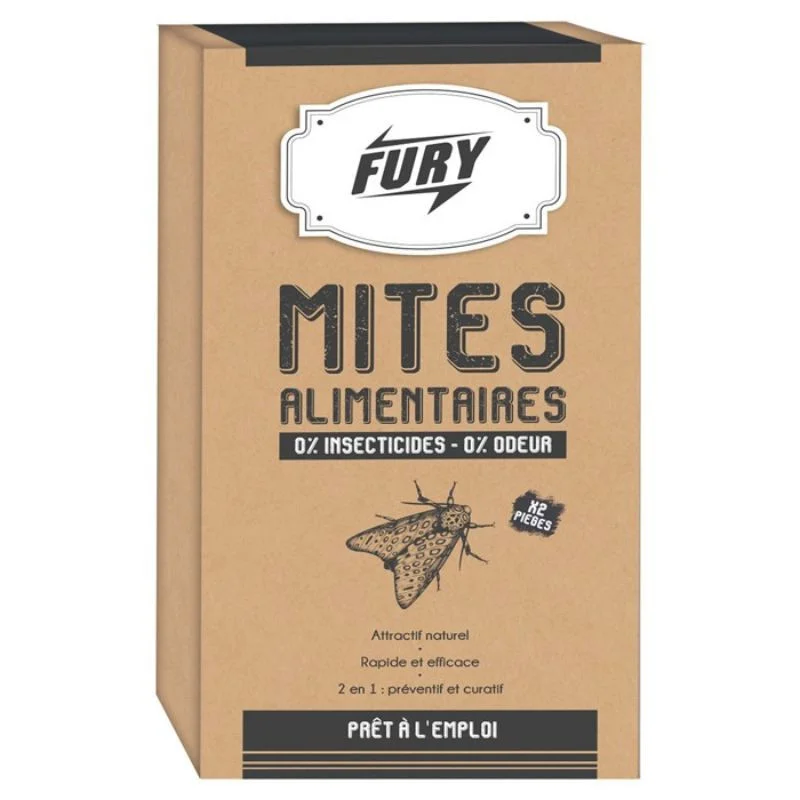 Expédition Rapide Piège à Mites Alimentaires - Lot de 2