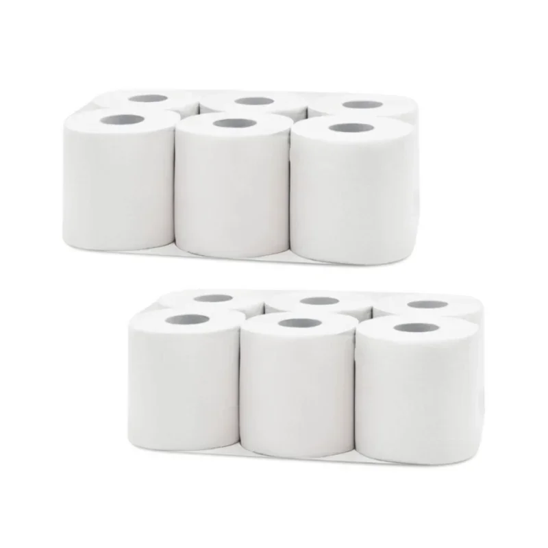 Pas Cher Pack Bobine Essuie-Mains Dévidage Central - 2 Plis - 450 Feuilles - 2 Lots de 6