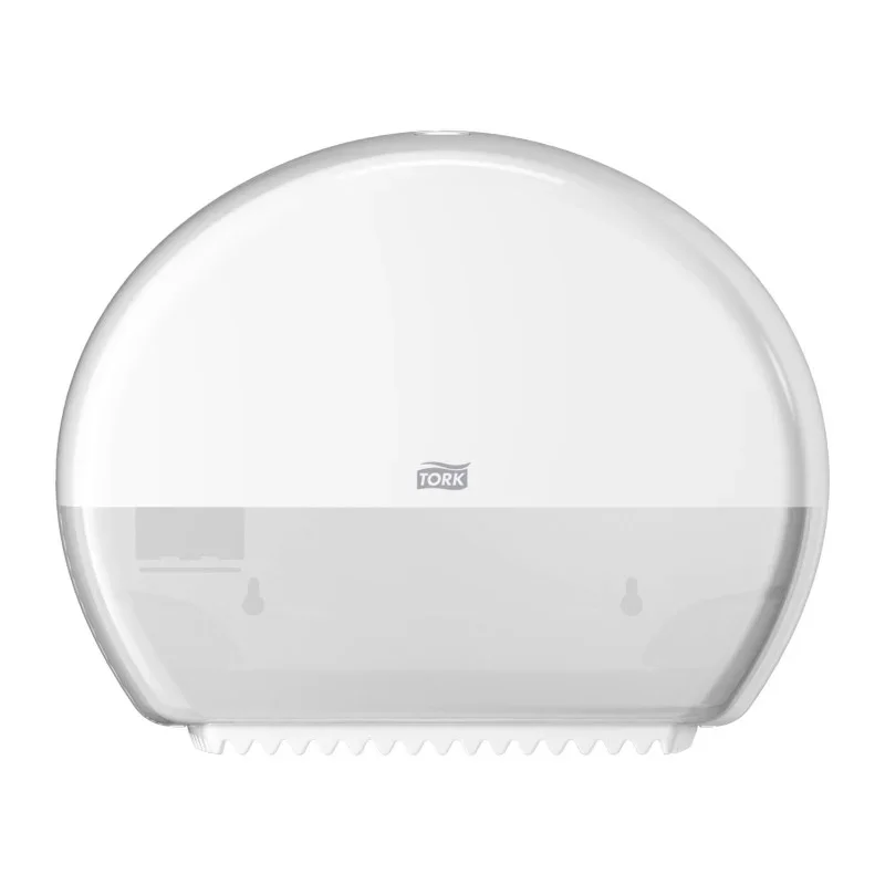 Distributeur pour Papier Toilette Mini Jumbo Blanc Prix Bas