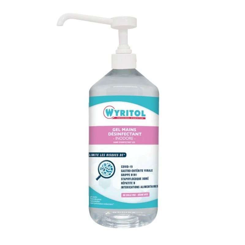 Gel Hydroalcoolique - Flacon Pompe - 1 L Commander Maintenant