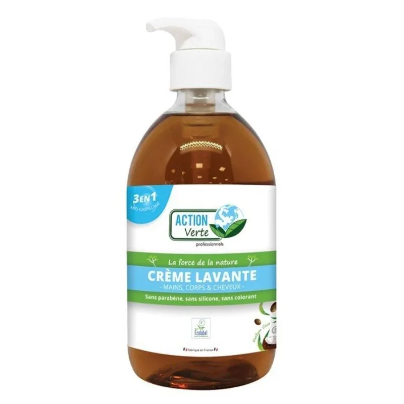 Achetez Aujourd’hui Crème Lavante Mains, Corps et Cheveux - Parfum Coco - 500 ml