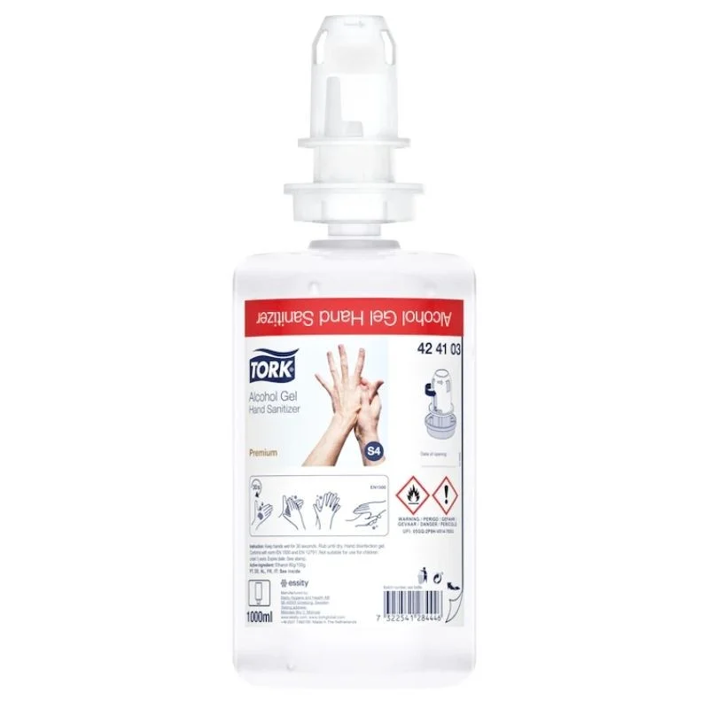 Gel Hydroalcoolique pour Les Mains - 1 L - Lot de 6 Jusqu’à Épuisement Des Stocks