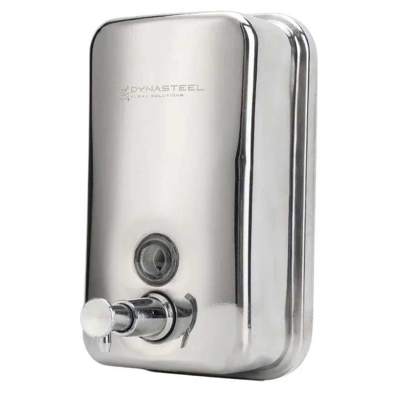 Distributeur de Savon Mural Inox - 800 ml Satisfait Ou Remboursé