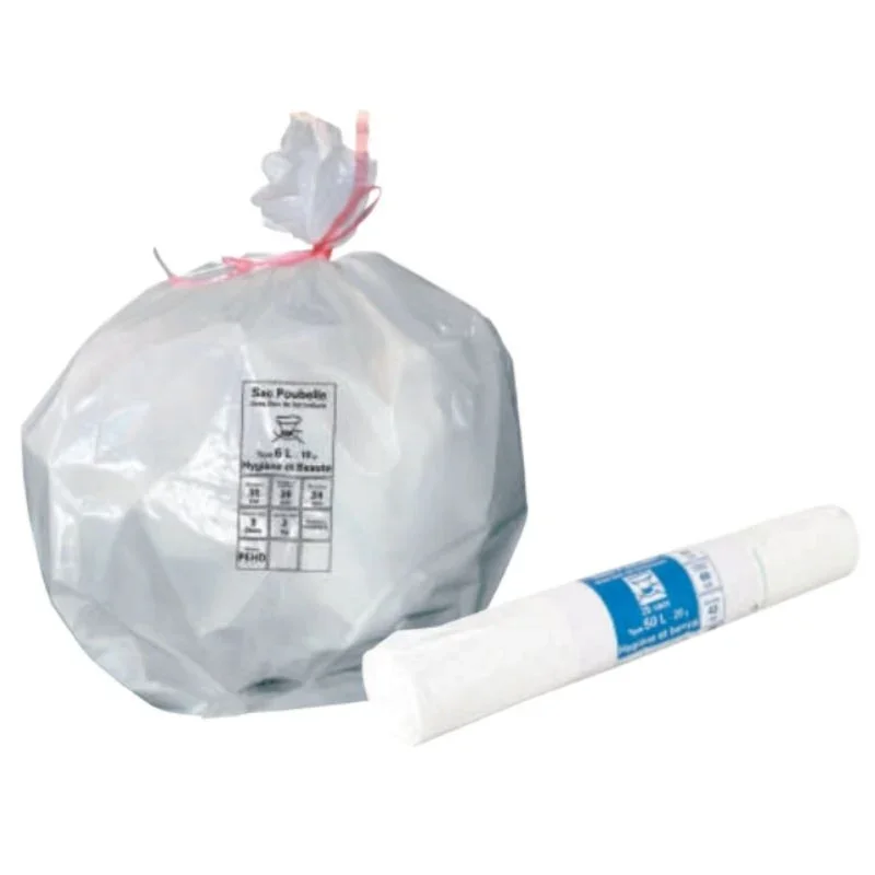 Achat Immédiat Sac Poubelle Hygiène et Beauté - 30 L - Lot de 25
