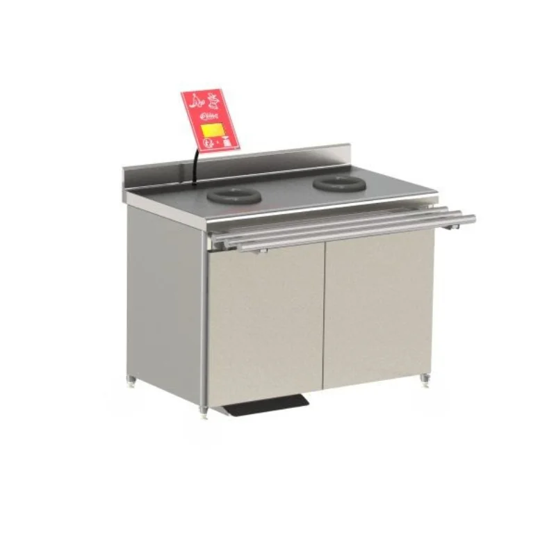 Meuble de Pré-Tri Sélectif avec Pesée - 2 Portes, 2 TVO - Version Enfant Remise