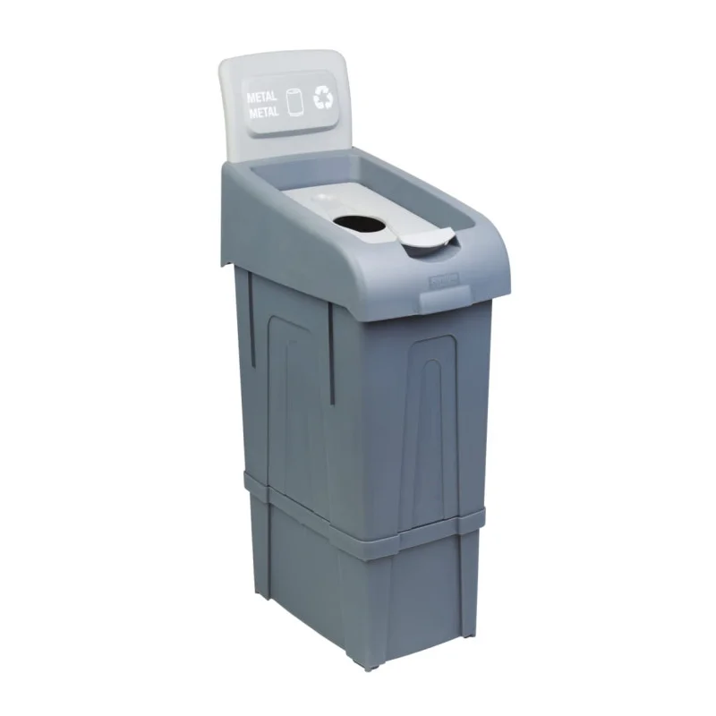 Poubelle de Tri 80 L - Métal Produit De Marque