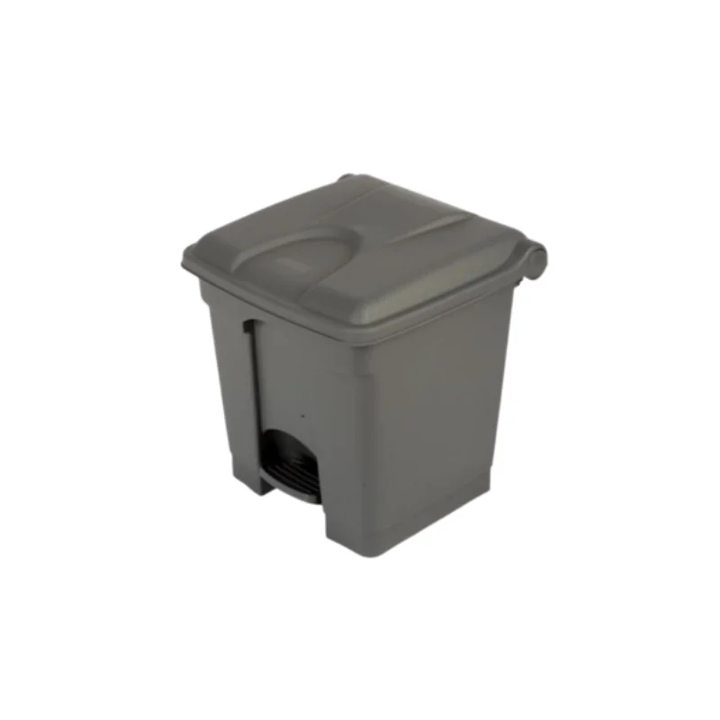 Promotion Saisonnière Poubelle à Pédale Grise - 30 L