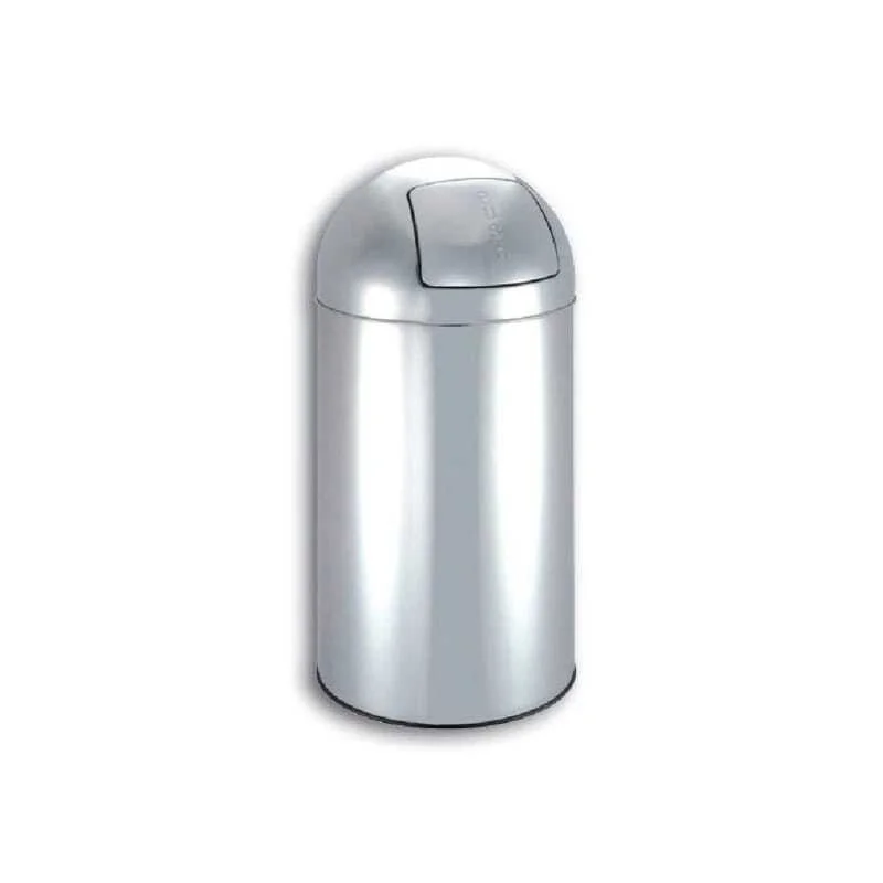 Poubelle Inox Push 18 L Produit De Marque
