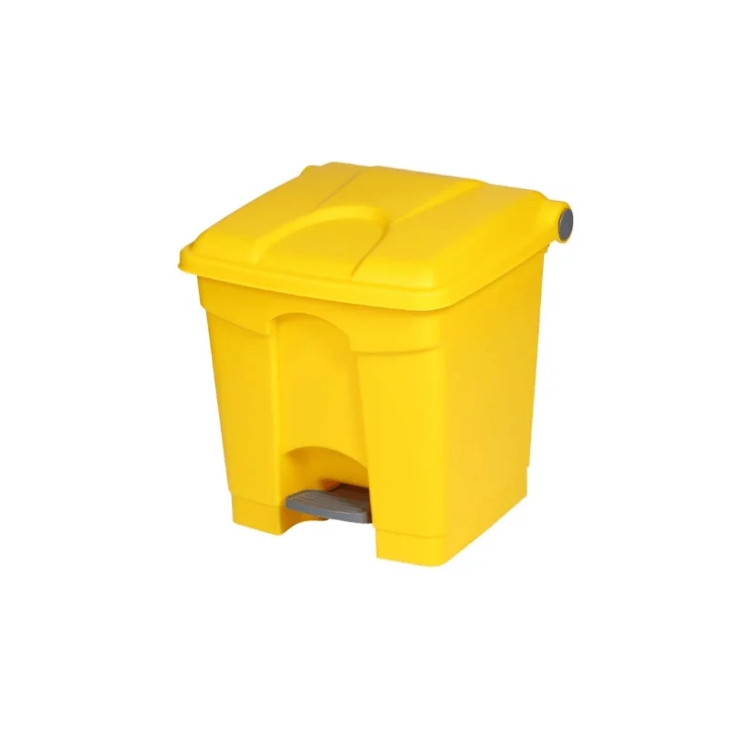 Meilleur Prix Poubelle à Pédale Jaune - 30 L
