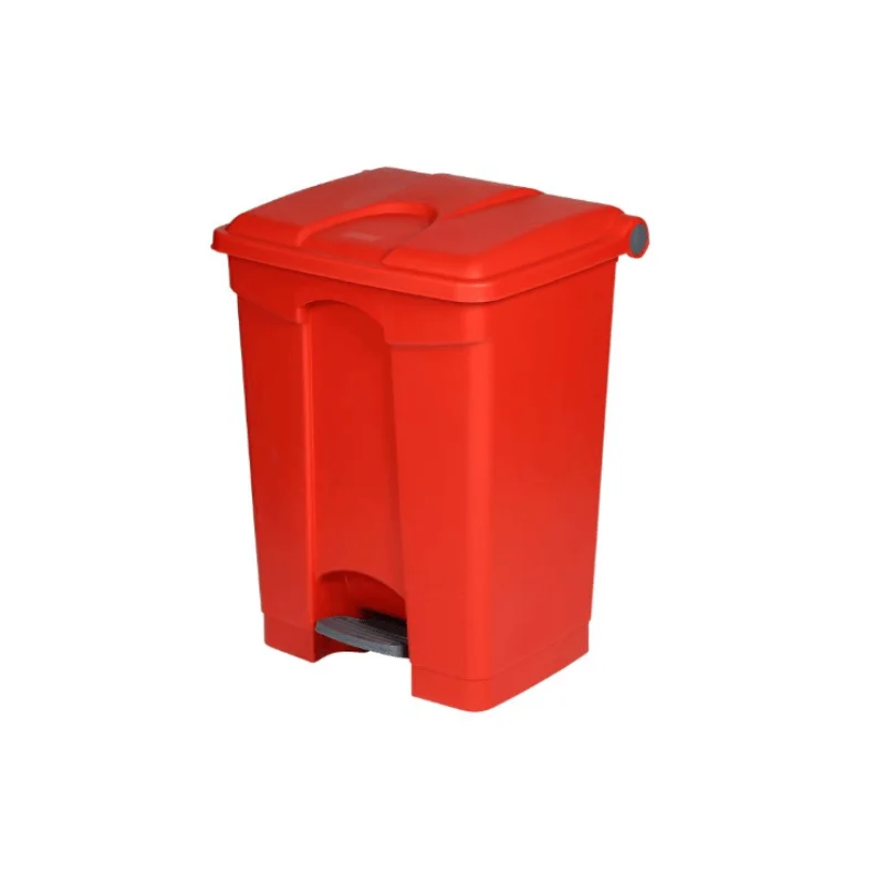 Commande En Gros Poubelle à Pédale Rouge - 70 L