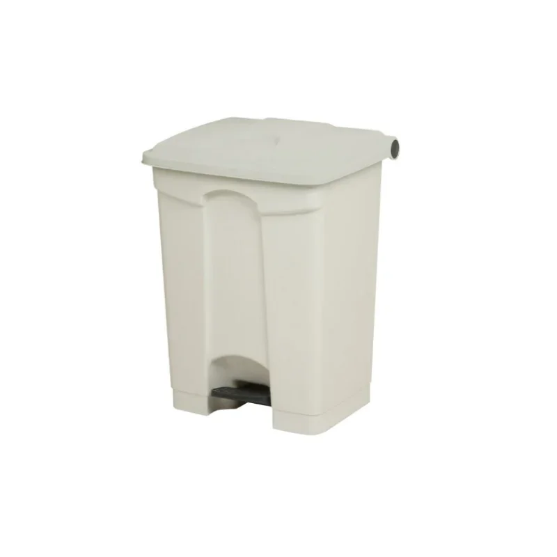 Poubelle à Pédale Blanche - 70 L Achat Immédiat