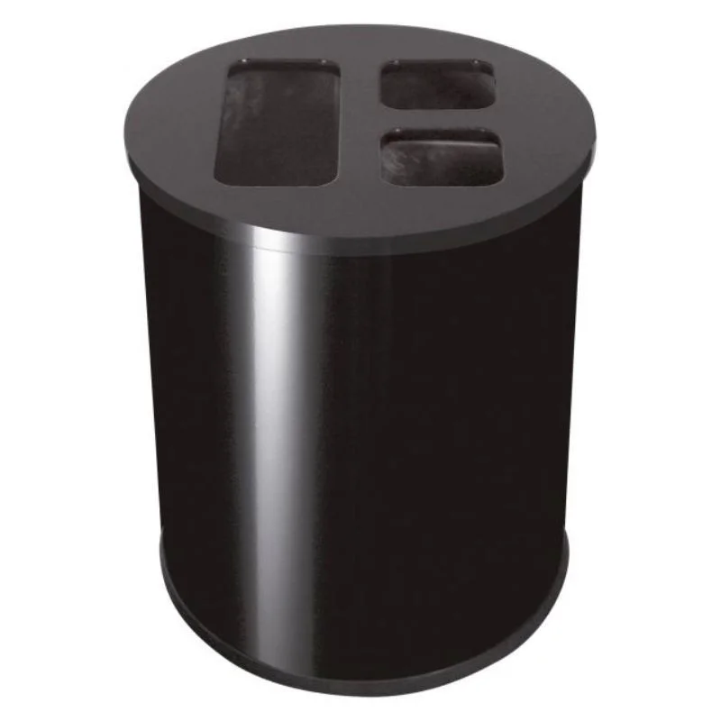 Collecteur de Tri Noir - 40 L Offre Du Jour