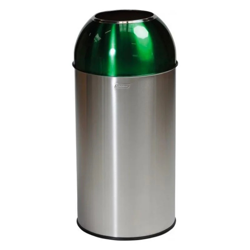 Retour Gratuit Collecteur de Tri Open Dome Vert - 40 L