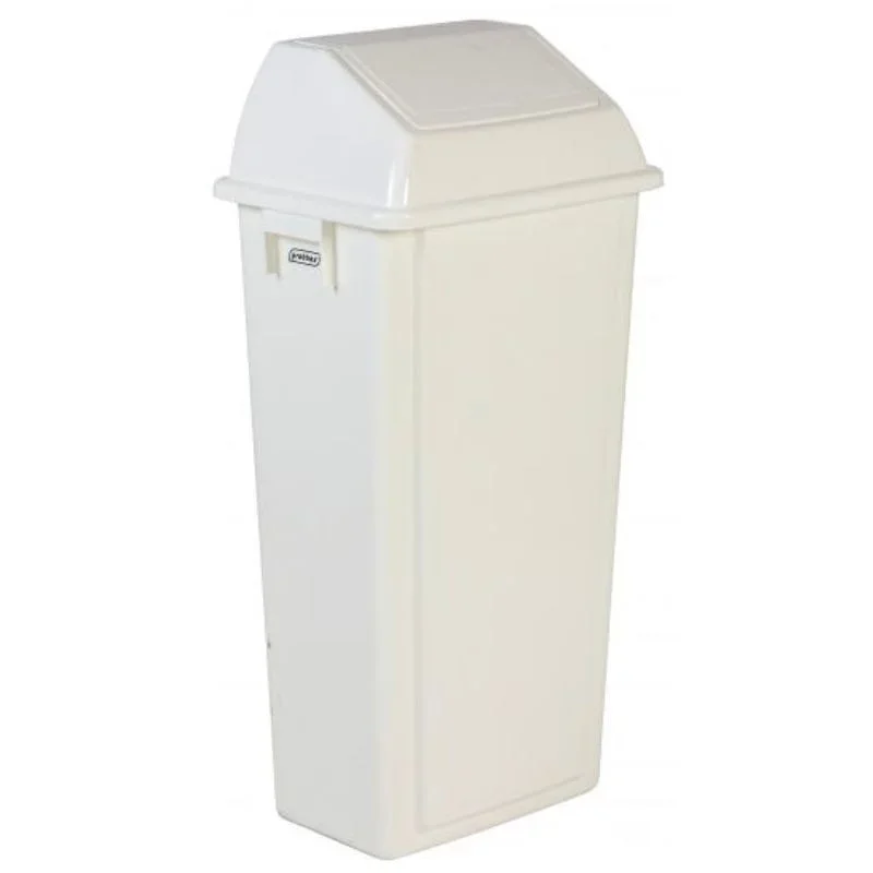 Collecteur de Déchets Mural Blanc - 60 L Prix Réduit