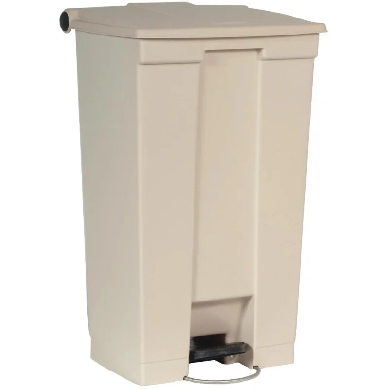 Conteneur à Pédale Beige 87 L Nouveauté
