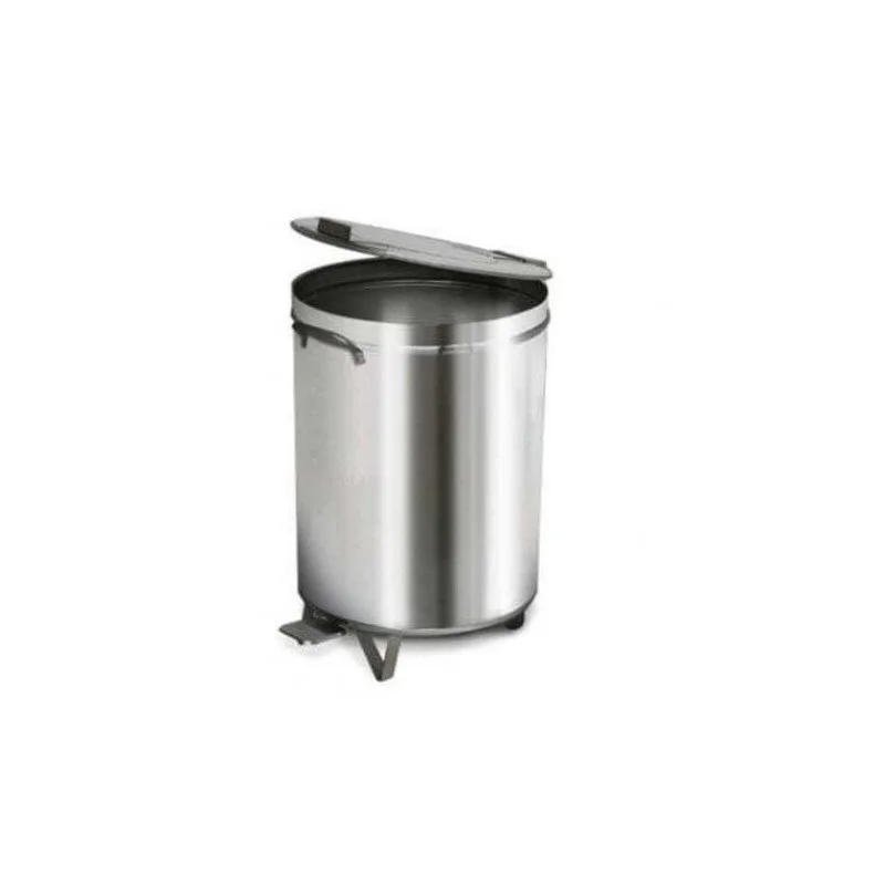 Poubelle Inox avec Pédale - 90 L Solde
