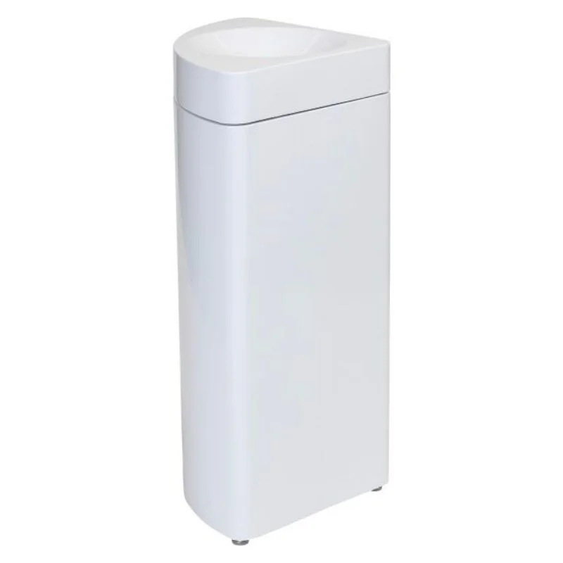Collecteur Quart de Cercle Modulaire Blanc Anti-Feu - 36 L Dernière Chance