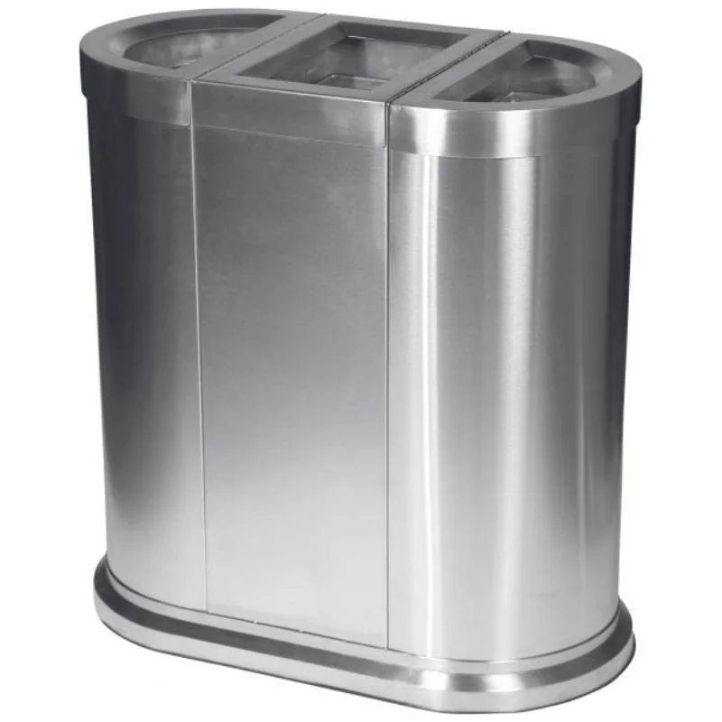 Station de Tri Inox Satiné - 150 L Haute Qualité