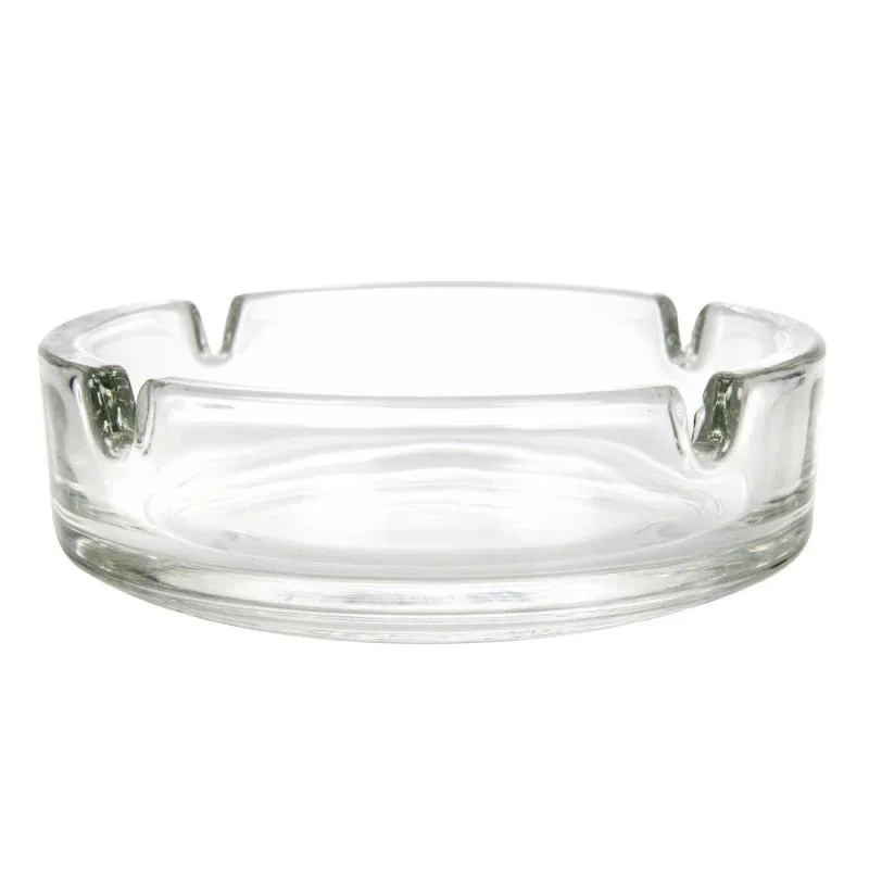 Petit Cendrier Empilable en Verre - Ø 107 mm - Lot de 24 Meilleur Choix