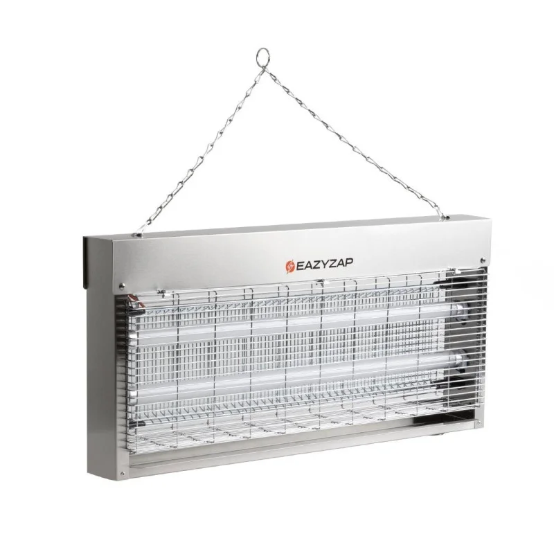 Désinsectiseur LED en Inox Brossé 20 W Meilleur Prix