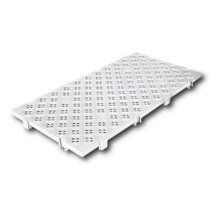 Caillebotis 100 x 50 cm - Clipsable - Blanc Prix Choc