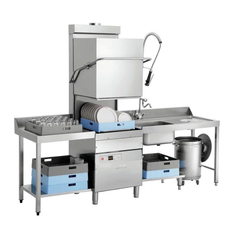 Lave-vaisselle à Capot DS Eco 500 LPR - 50 x 50 cm Meilleur Prix