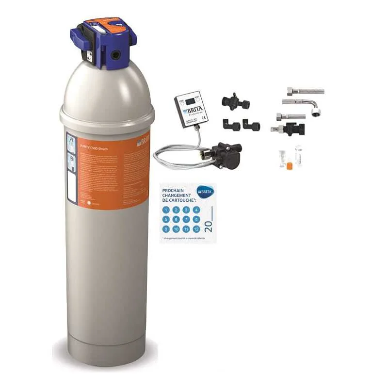 Kit Filtre Adoucisseur Brita C500 Steam pour Four Mixte Populaire