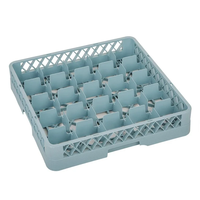 Casier À Verres 25 Compartiments - 500 x 500 mm Prix Choc