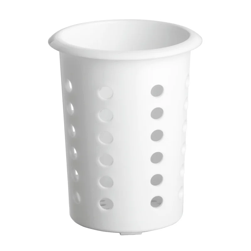 Nouvelle Collection Panier à Couverts Blanc - Ø 90 mm