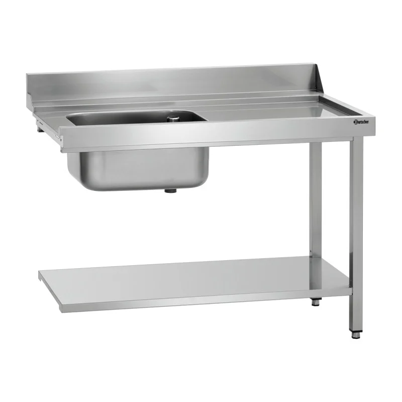 Table de Tri avec 1 Bac - Droite - L 1200 x P 720 mm Affaire À Saisir