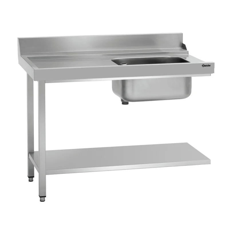 Table de Tri avec 1 Bac - Gauche - L 1200 x P 720 mm Nouvel Arrivage