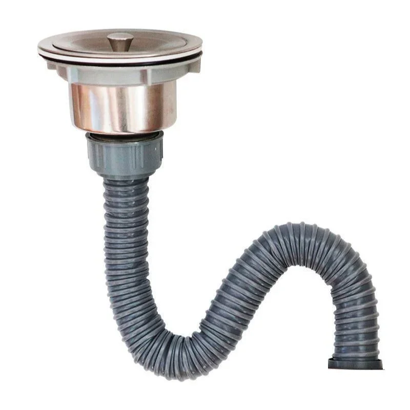 Prix Promo Bonde 110 mm avec Tuyau 90 cm pour Plonge