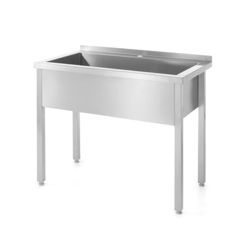 Table d'Évier Simple Soudée - P 600 x L 800 mm Prix Promo