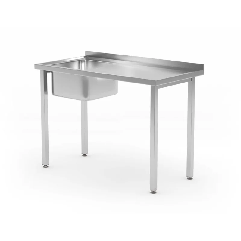 Plonge 1 Bac à Gauche Kitchen Line - P 600 x L 1000 mm Vente Directe
