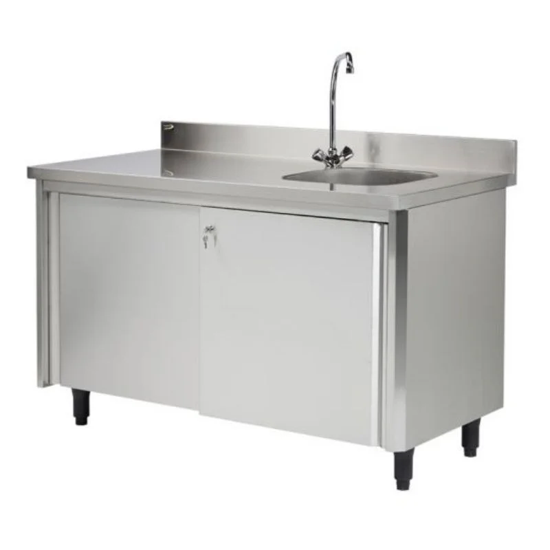 Meilleure Vente Meuble du Chef avec Cuve à Droite - L 1600 mm