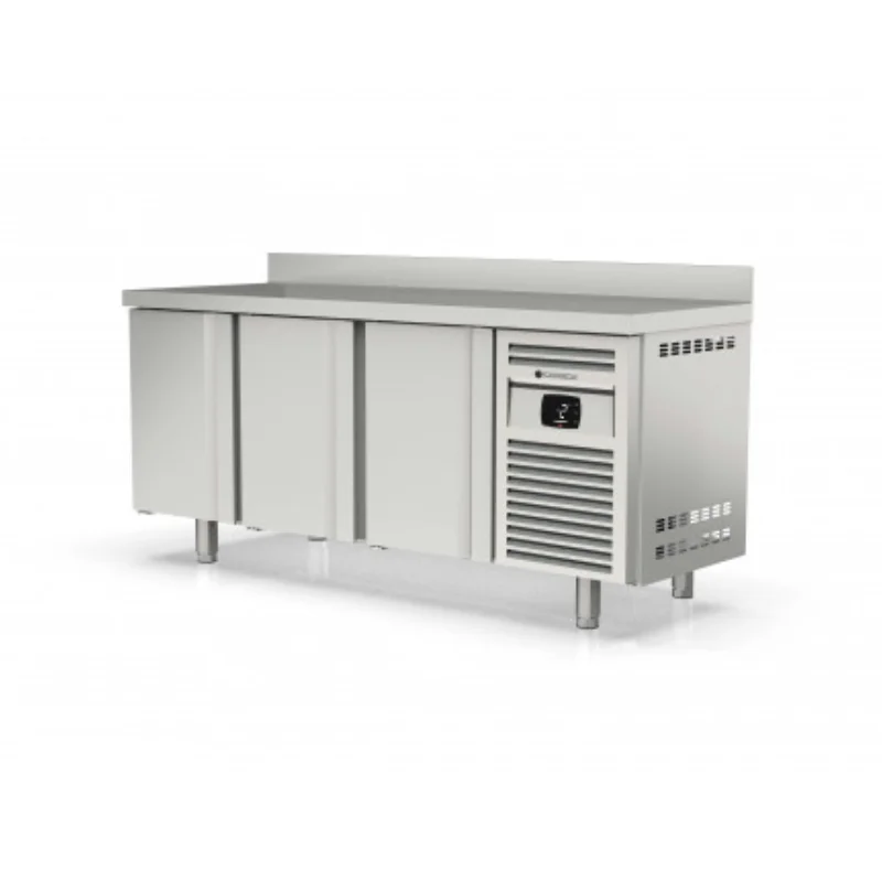 Quantité Limitée Meuble Plonge 1 Bac avec Dosseret et 3 Portes - 2020 x 600 mm